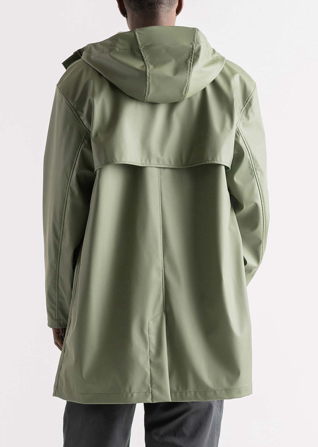 Herschel Men's Long Classic Rain Jacket Four Leaf Clover