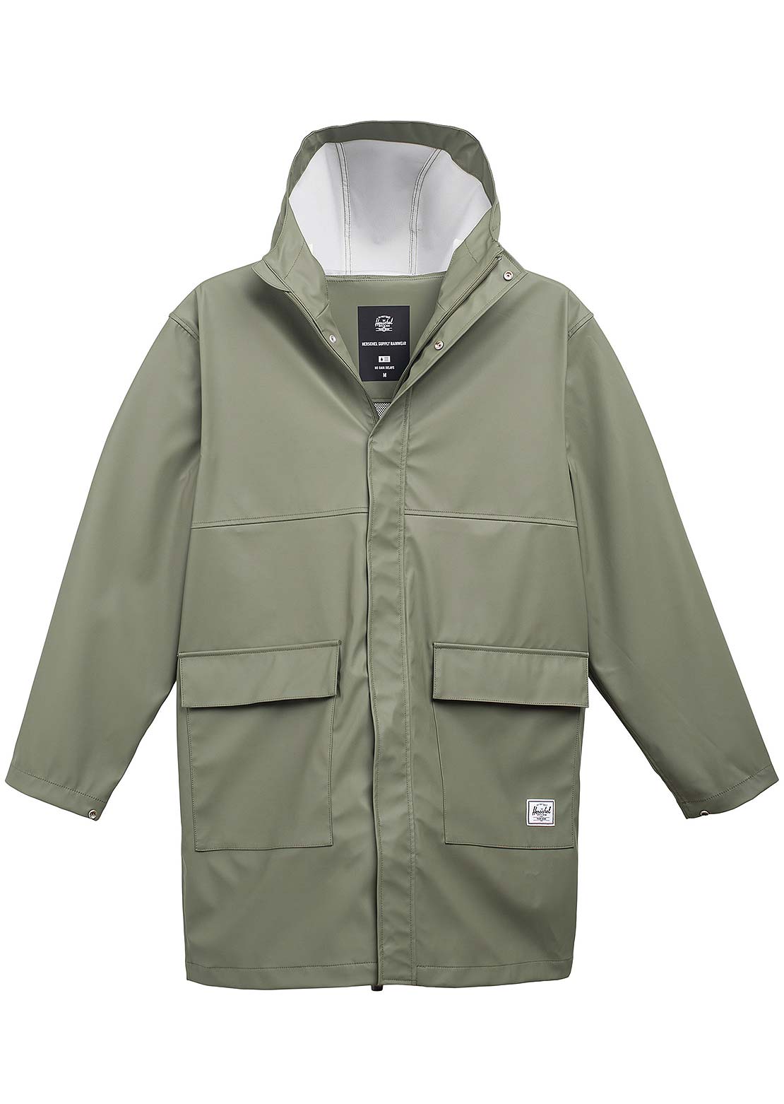 Herschel Men's Long Classic Rain Jacket Four Leaf Clover