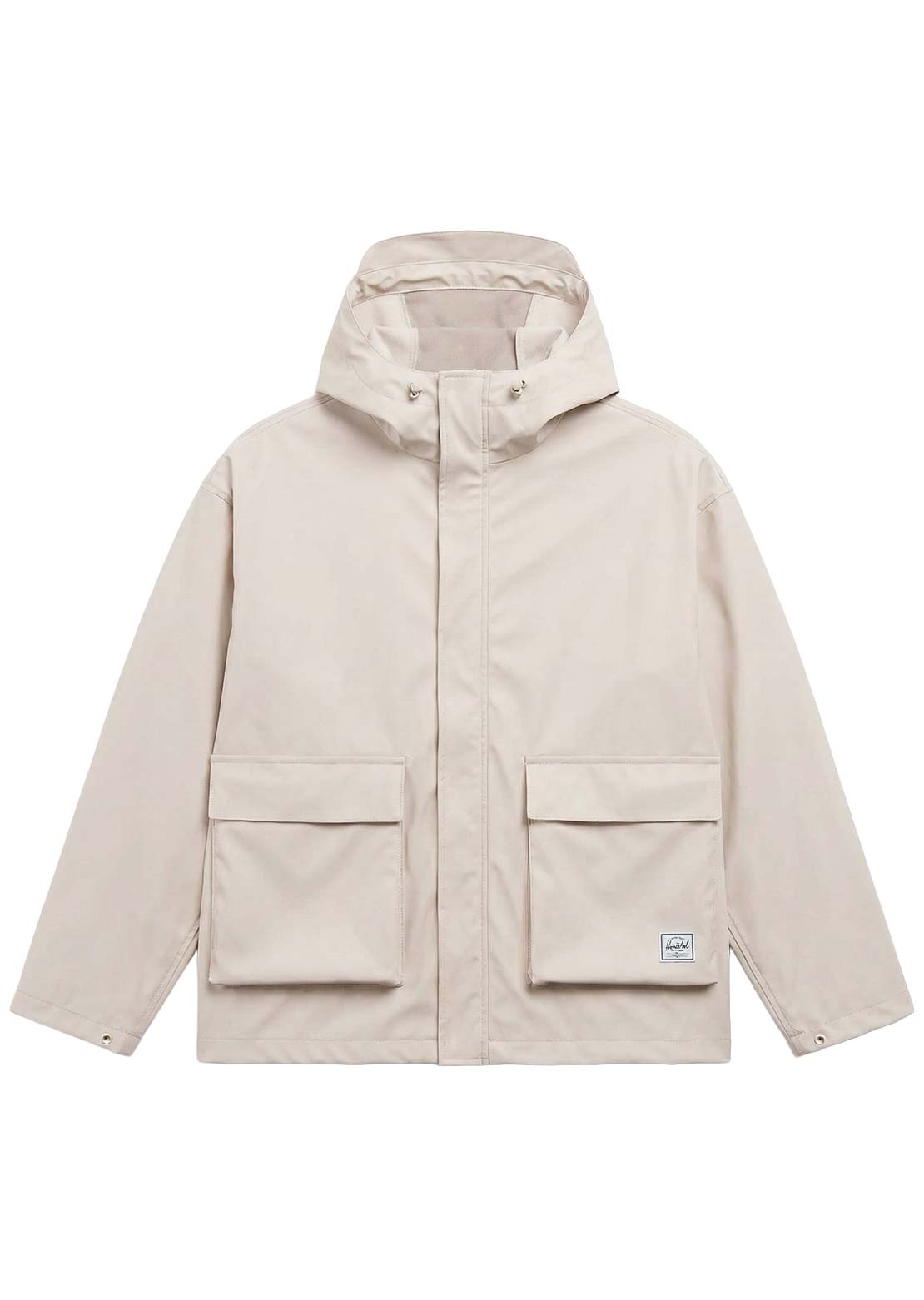 Herschel Men's McLeod Rain Jacket Moonbeam