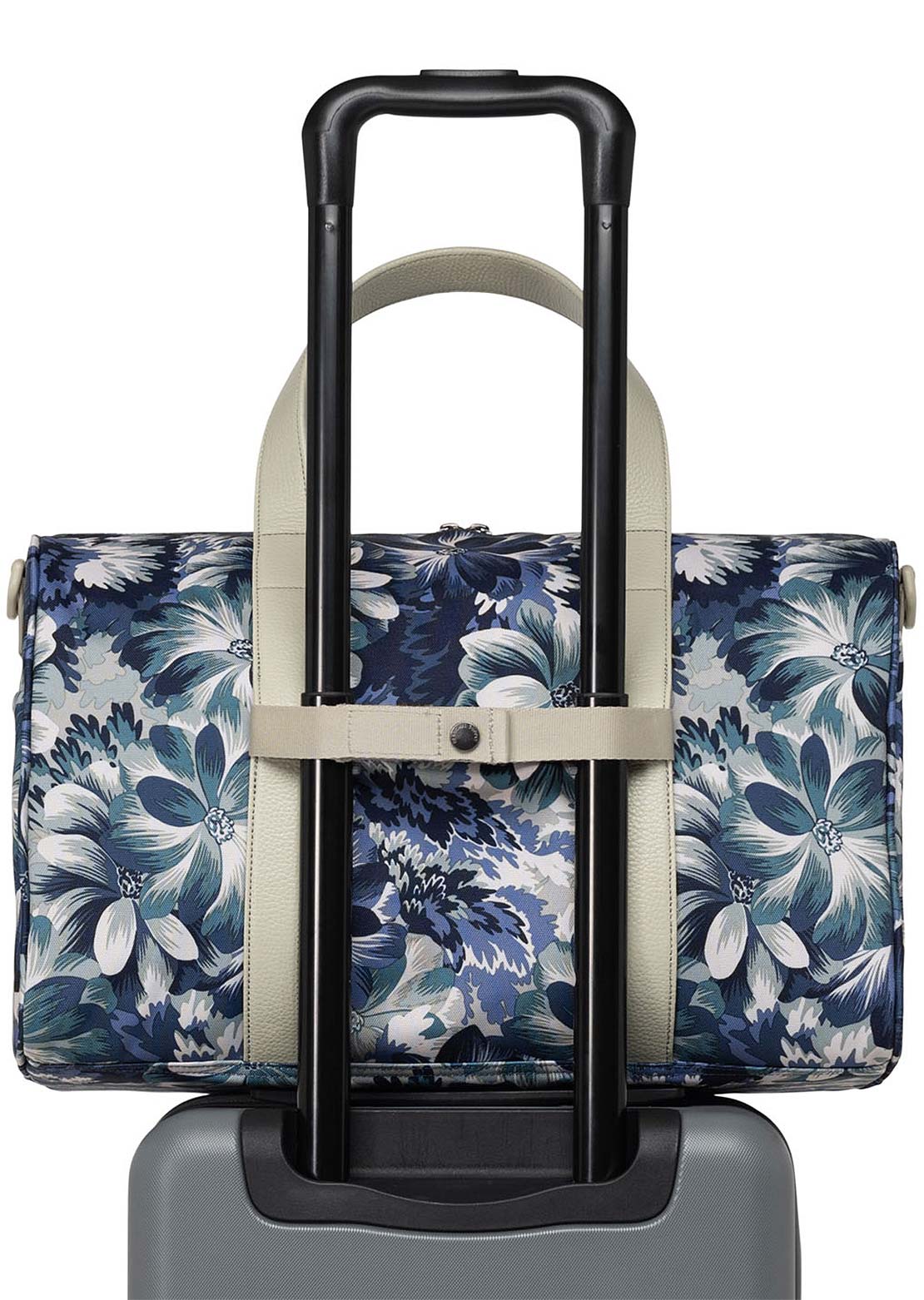 Herschel Novel Carry On Duffle Bag Floral Tapestry