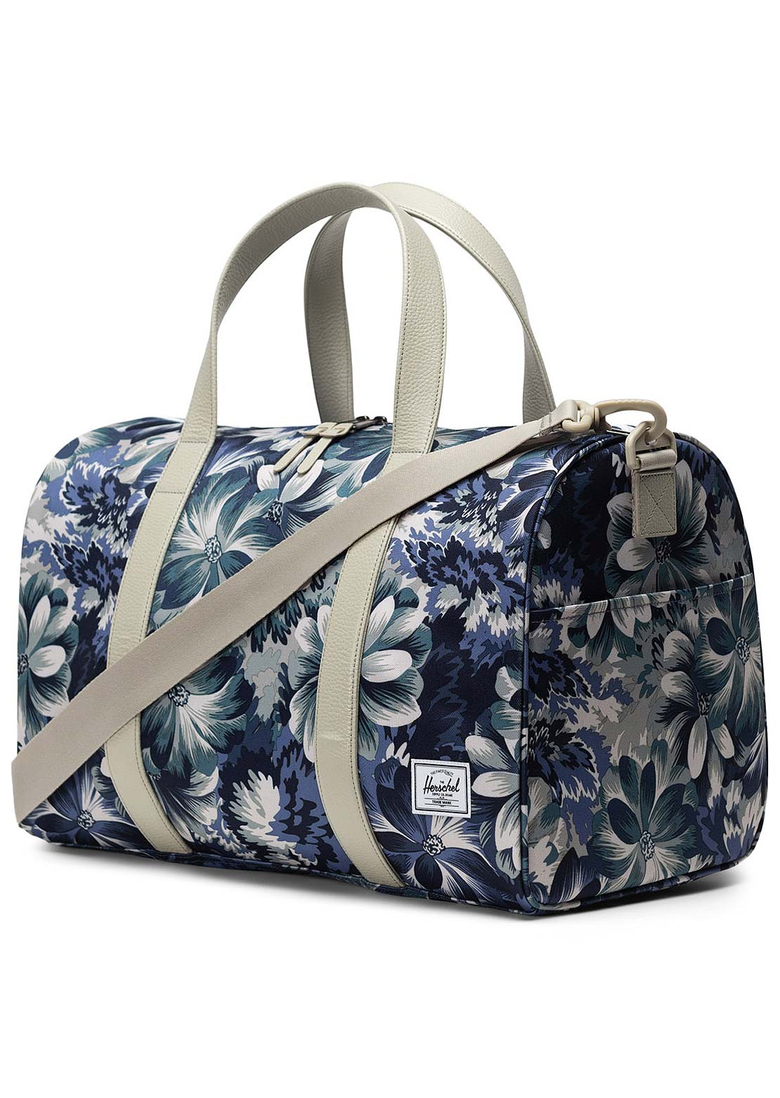 Herschel Novel Carry On Duffle Bag Floral Tapestry