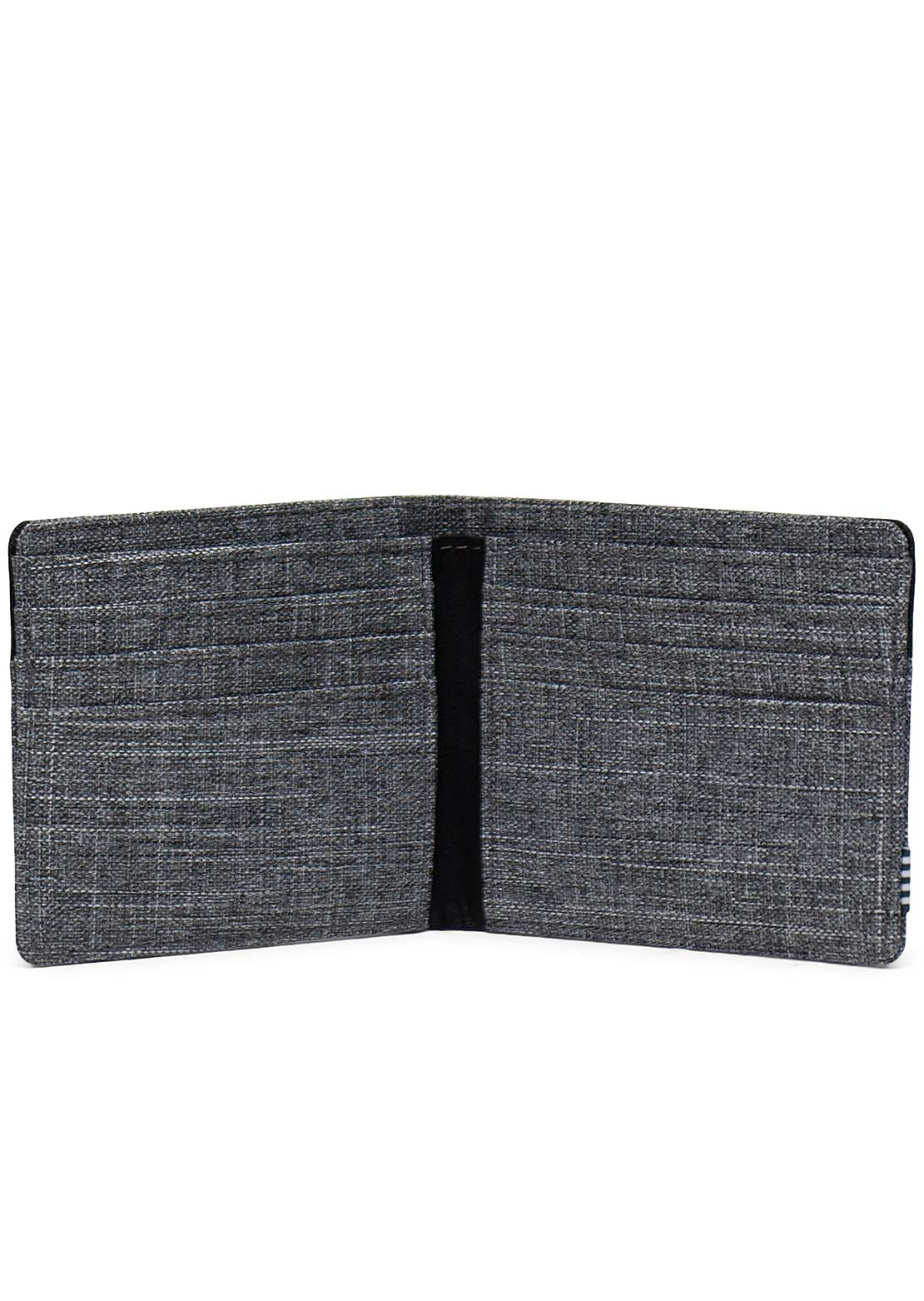 Herschel Roy RFID Wallet Raven Crosshatch