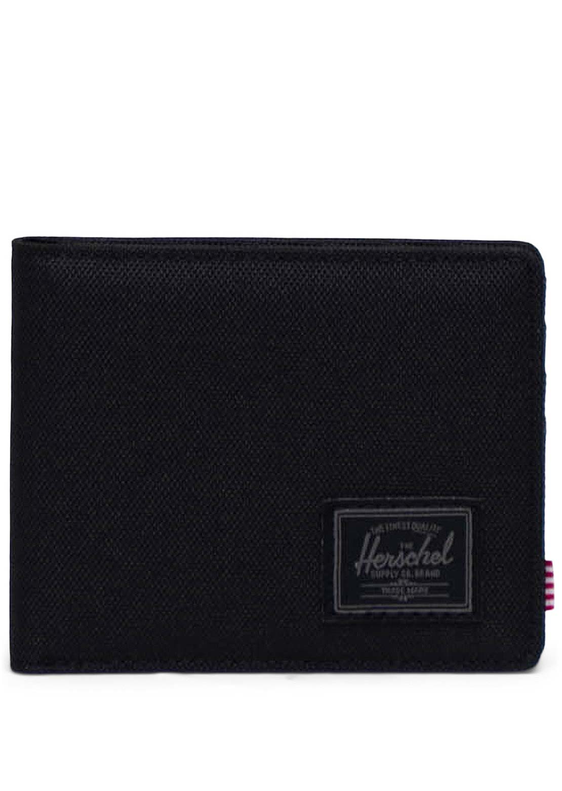Herschel Roy Wallet Black Tonal