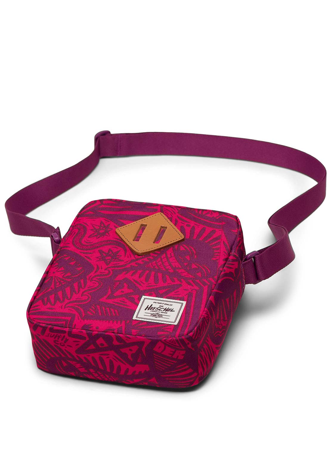 Herschel Thomas Campbell Heritage Crossbody Bag Hollyhock/Evening Primrose