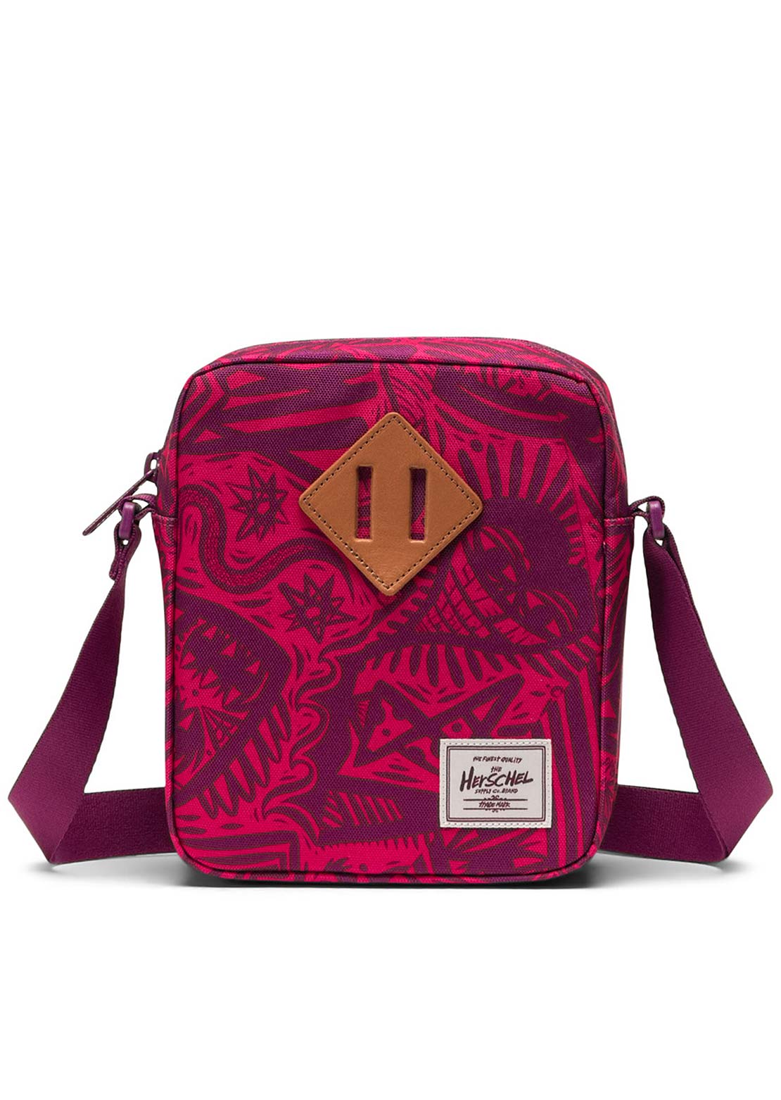 Herschel Thomas Campbell Heritage Crossbody Bag Hollyhock/Evening Primrose