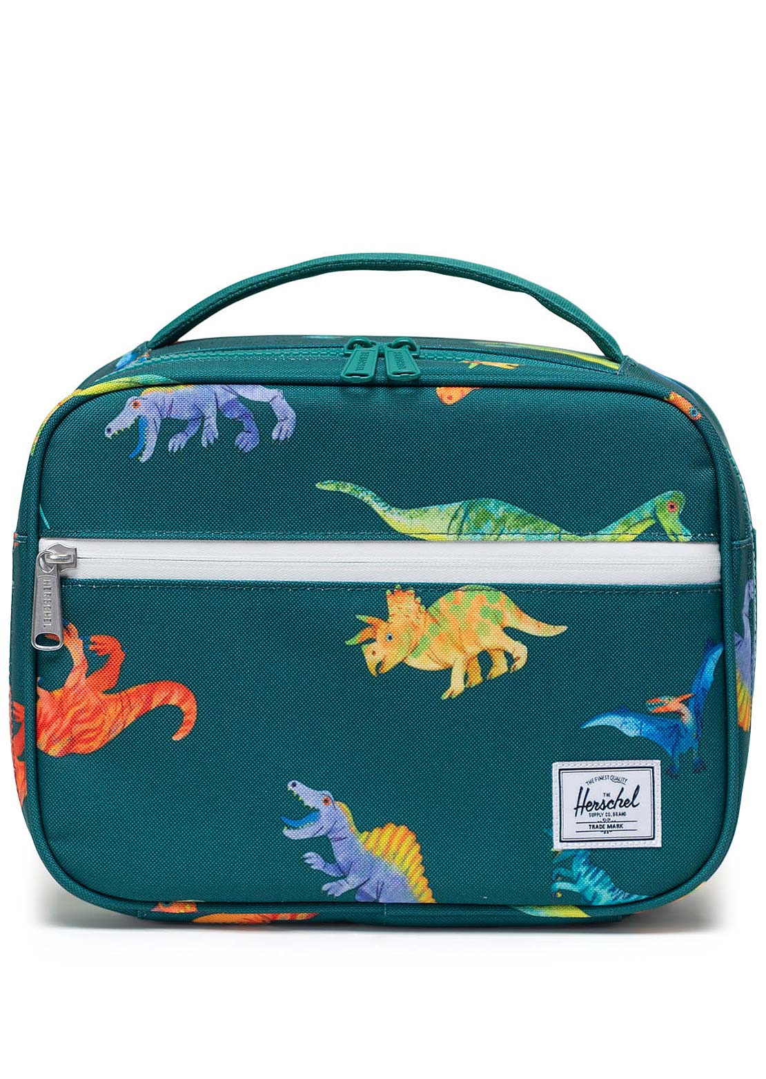 Herschel Toddler Pop Quiz Lunch Box Aventurine Watercolour Dinos