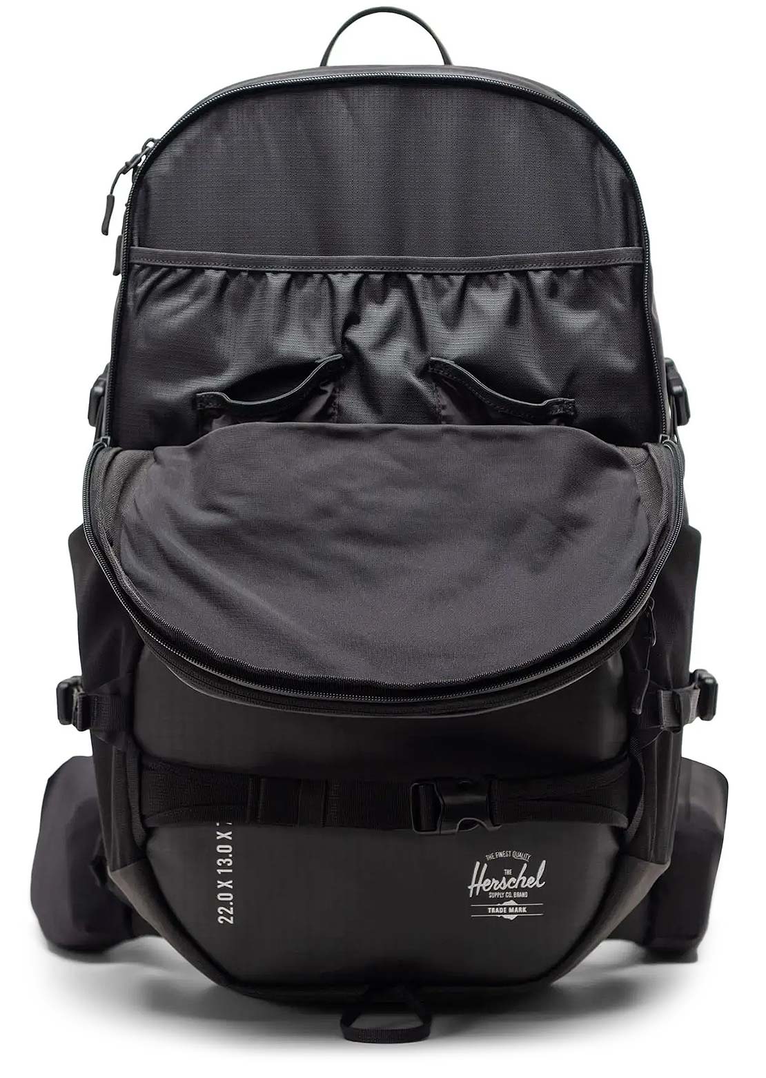Herschel Unisex All Season Pro 36 L Backpack Black