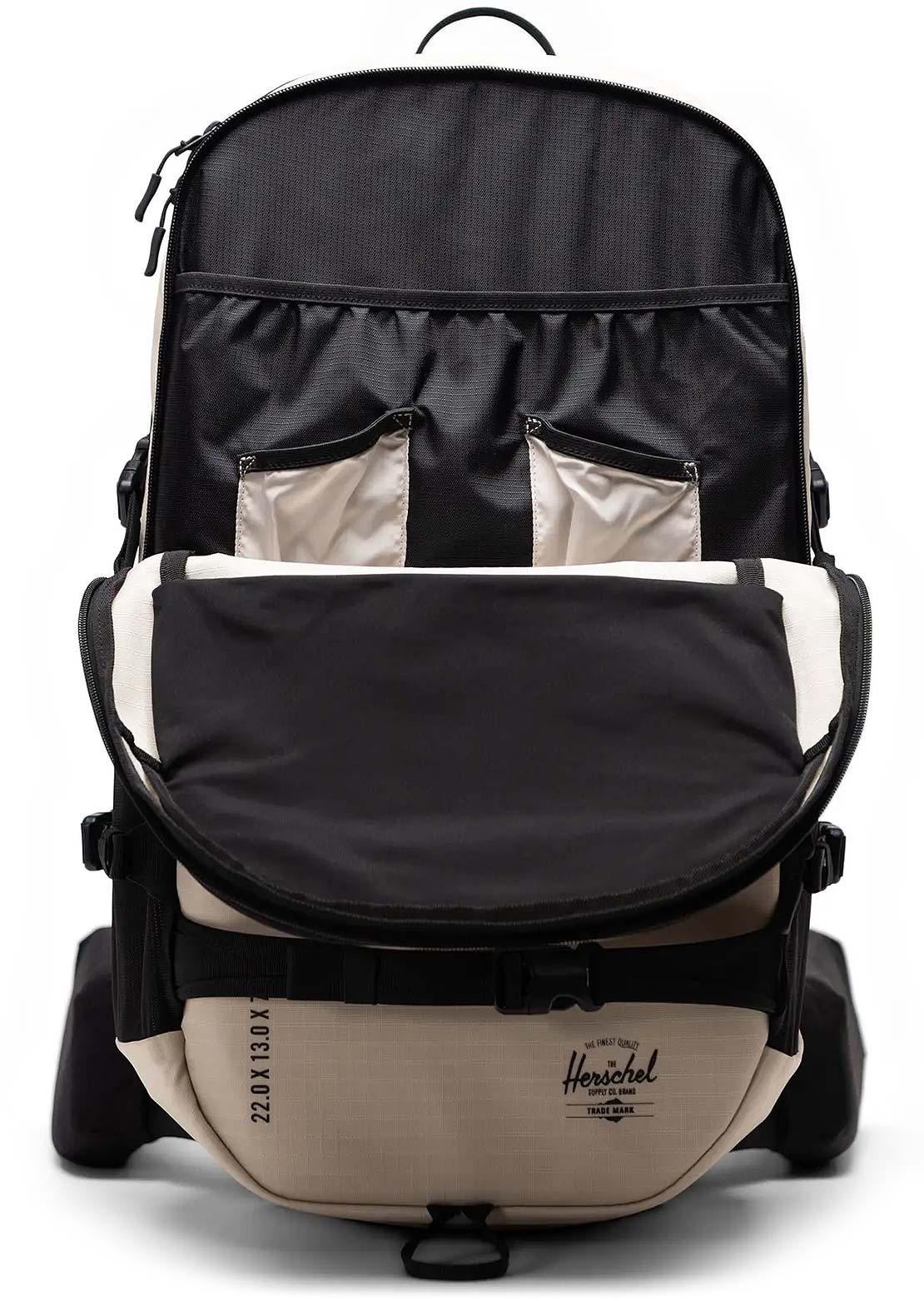 Herschel Unisex All Season Pro 36 L Backpack Moonbeam/Black