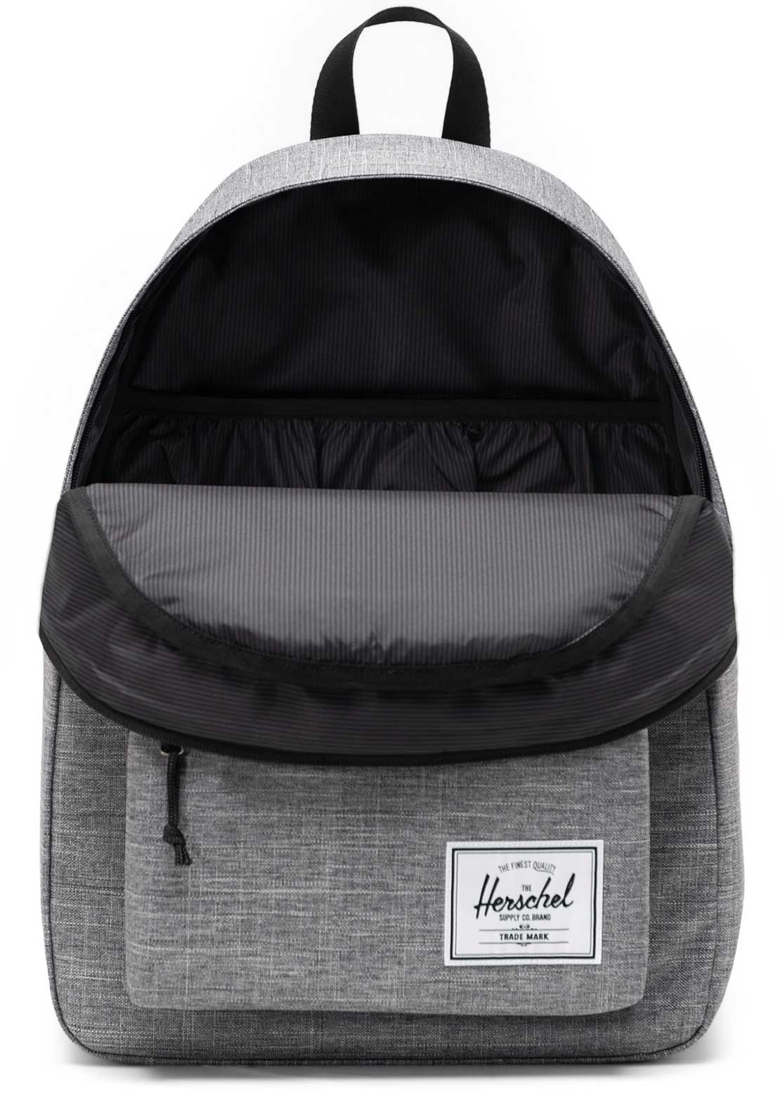 Herschel Unisex Classic Backpack Raven Crosshatch