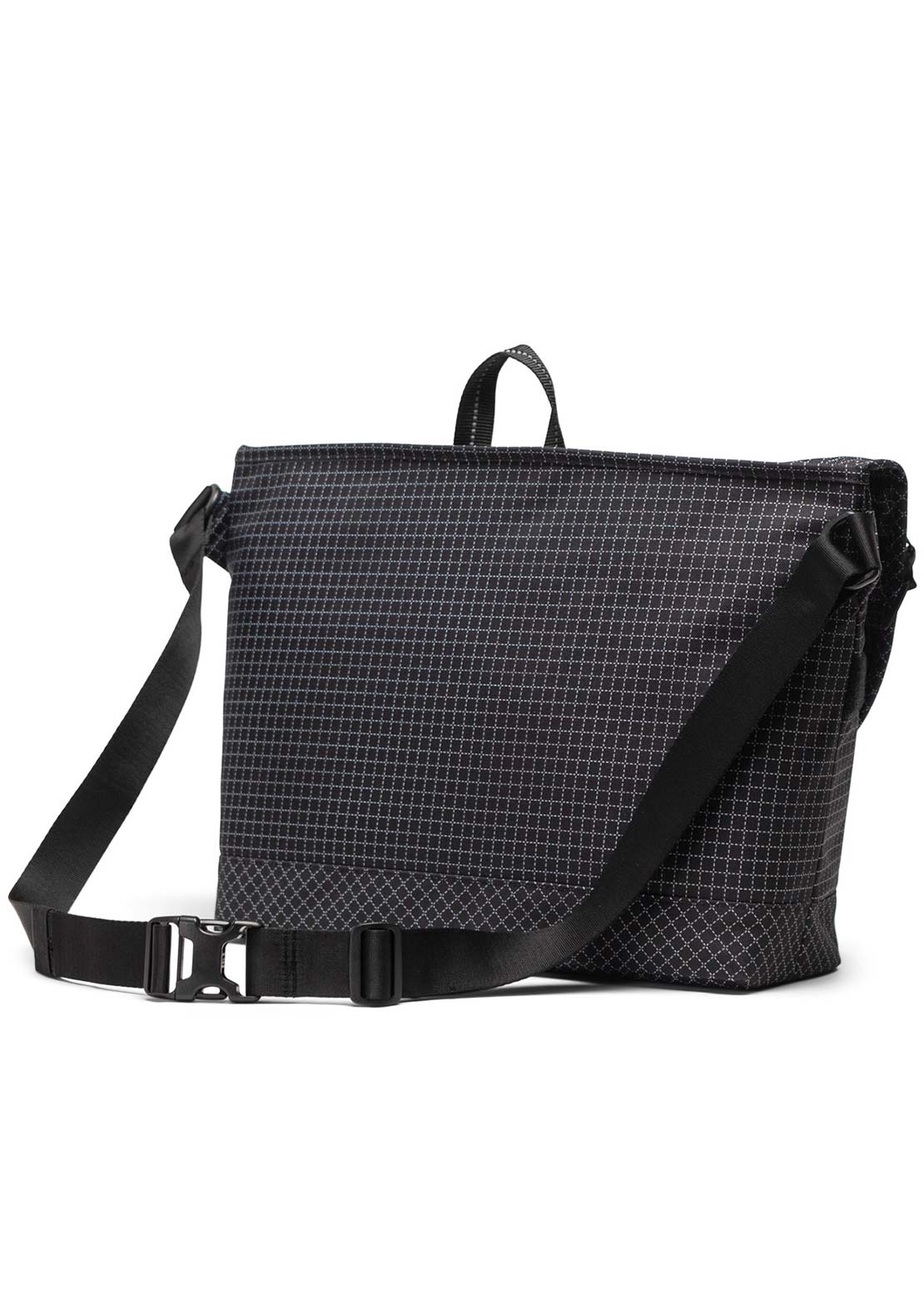 Herschel Unisex Cove Messenger Bag Grid/Black