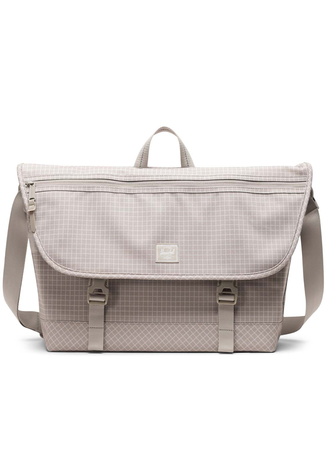 Herschel Unisex Cove Messenger Bag Grid/London Fog