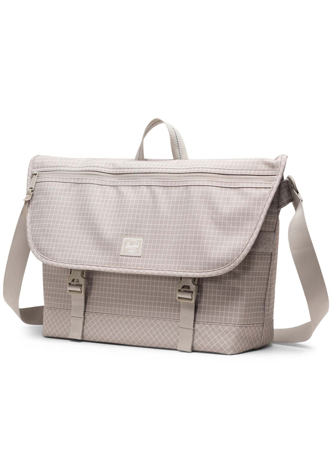 Herschel Unisex Cove Messenger Bag Grid/London Fog