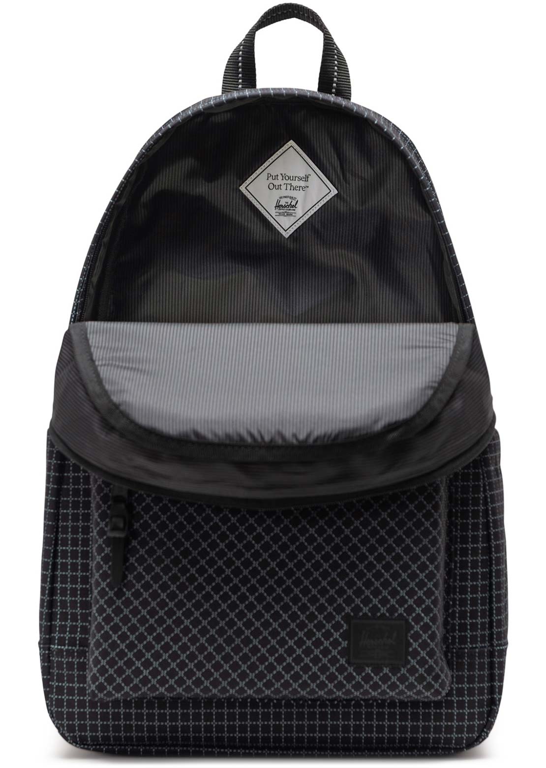 Herschel Unisex Heritage Backpack 
Grid/Black