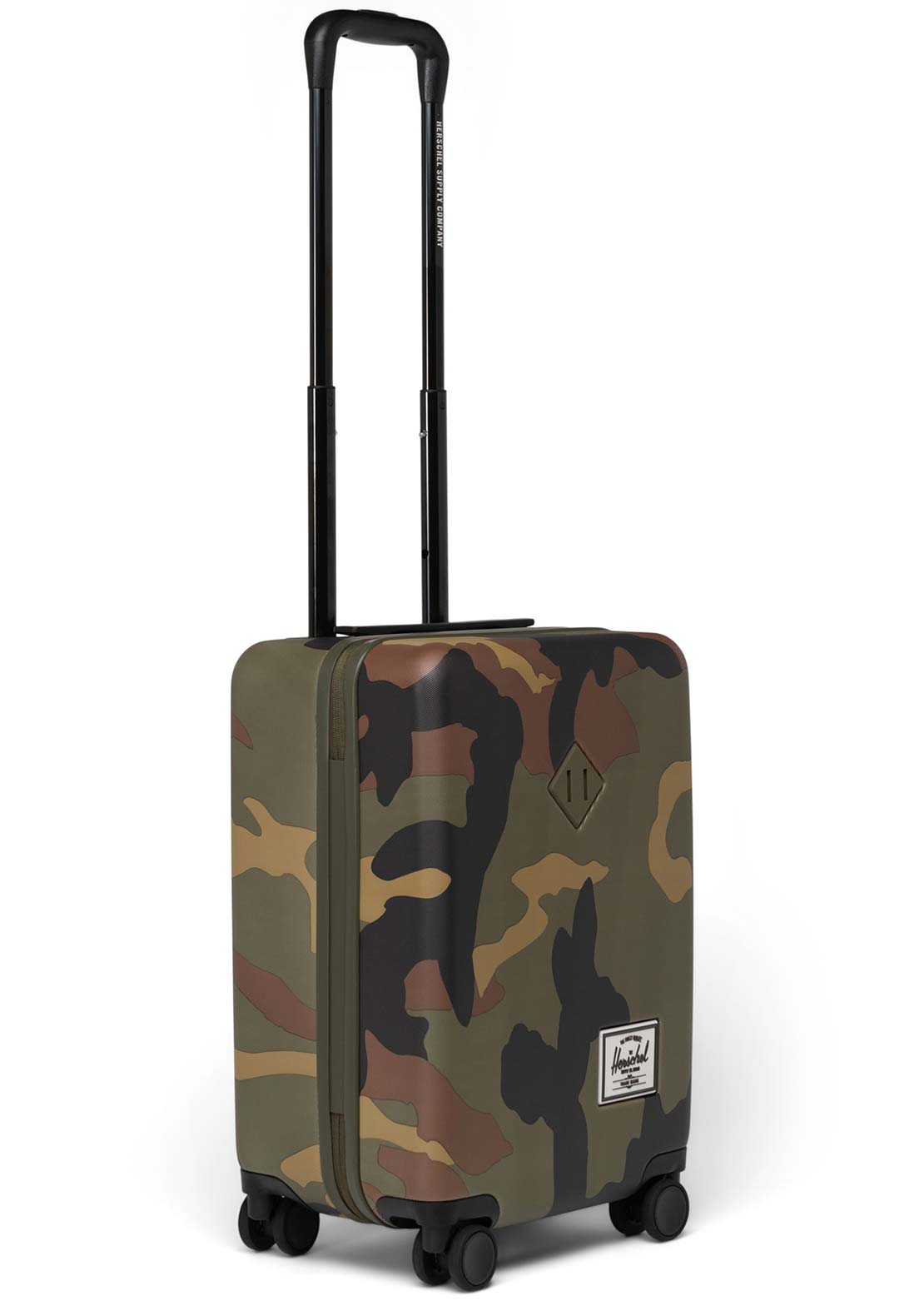 Herschel Unisex Heritage Hardshell Carry On Luggage Bag Woodland Camo