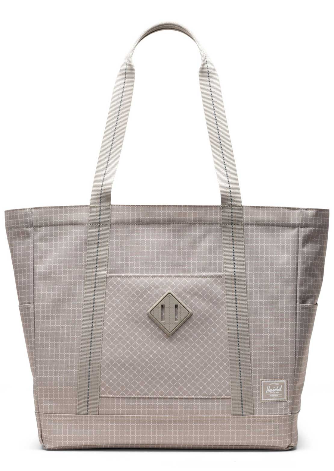 Herschel Unisex Heritage Tote Bag Grid London Fog