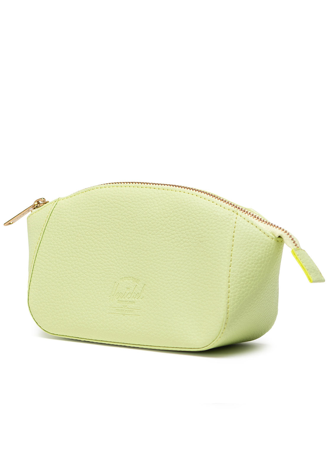 Herschel Unisex Milan Small Vegan Leather Toiletry Bag Shadow Lime