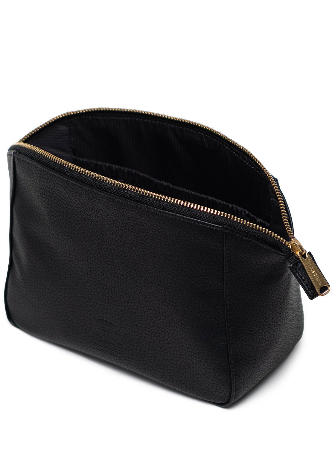 Herschel Unisex Milan Vegan Leather Toiletry Bag Black