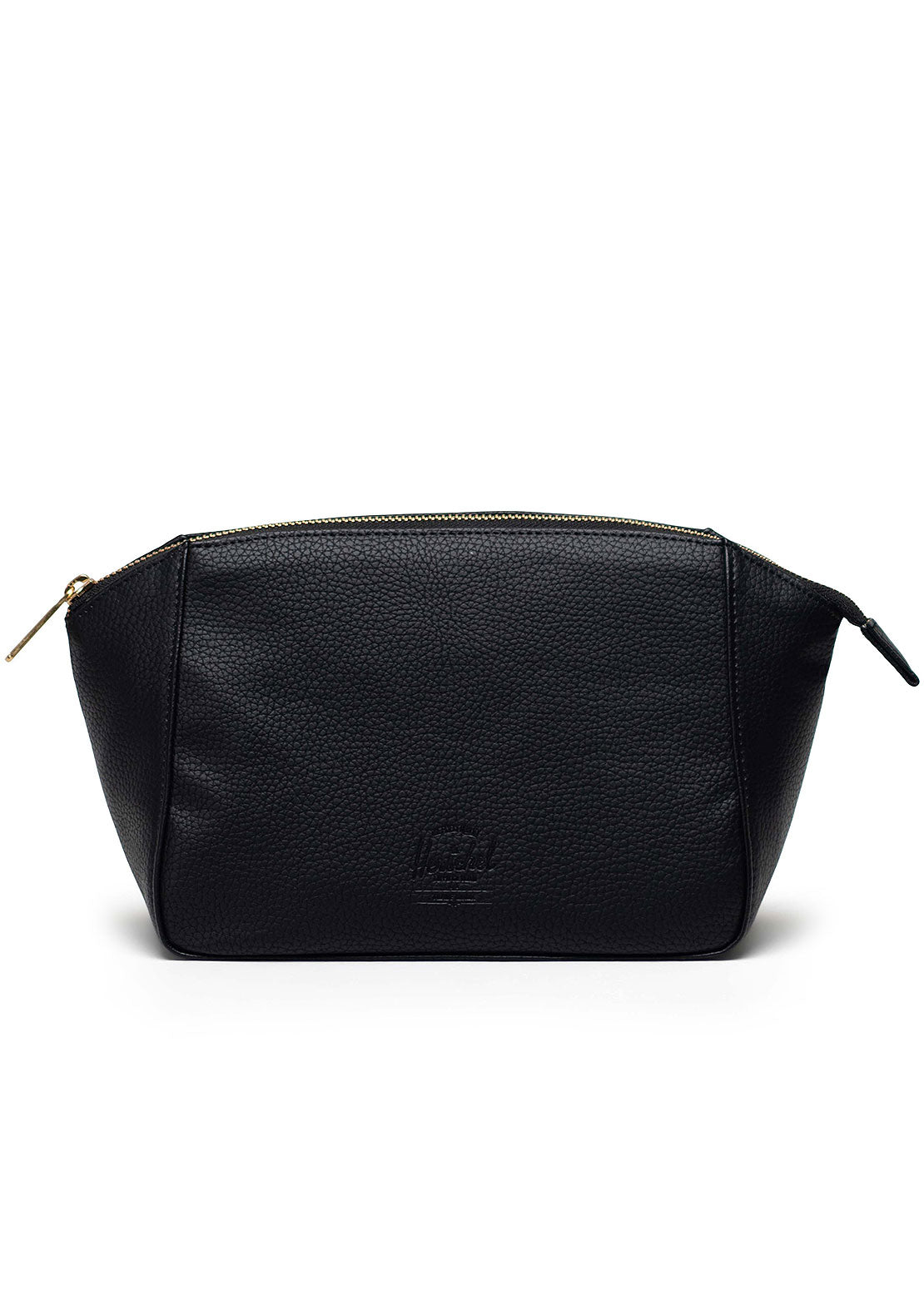 Herschel Unisex Milan Vegan Leather Toiletry Bag Black