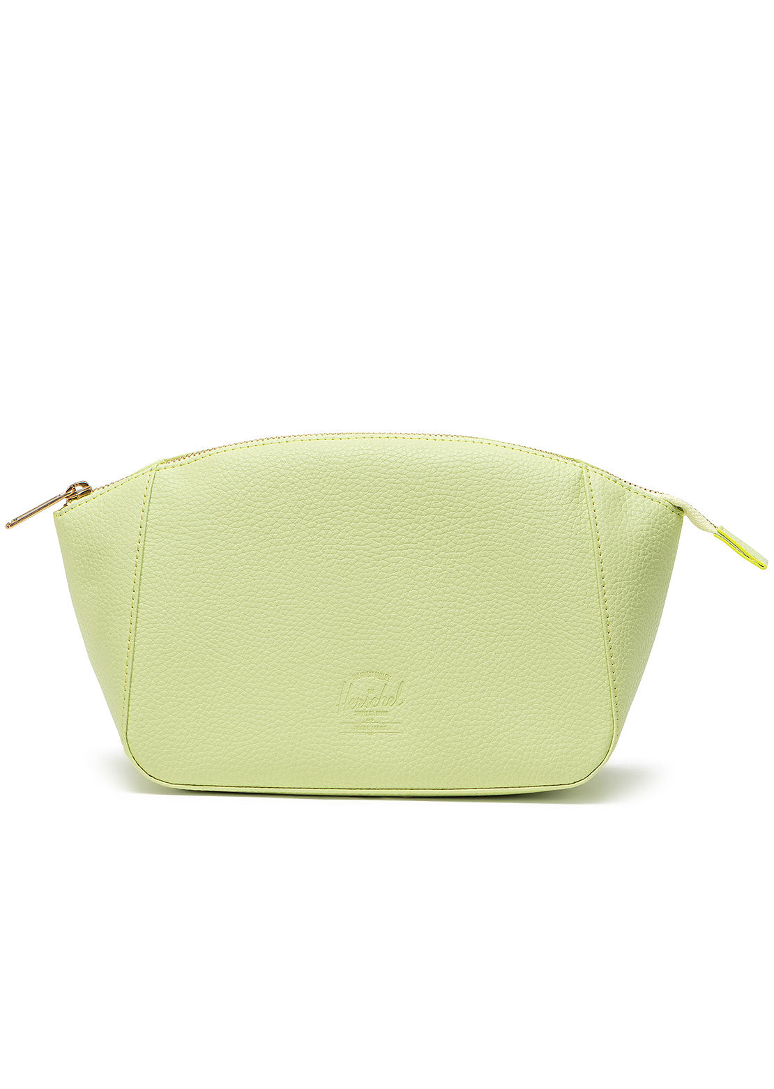 Herschel Unisex Milan Vegan Leather Toiletry Bag Shadow Lime