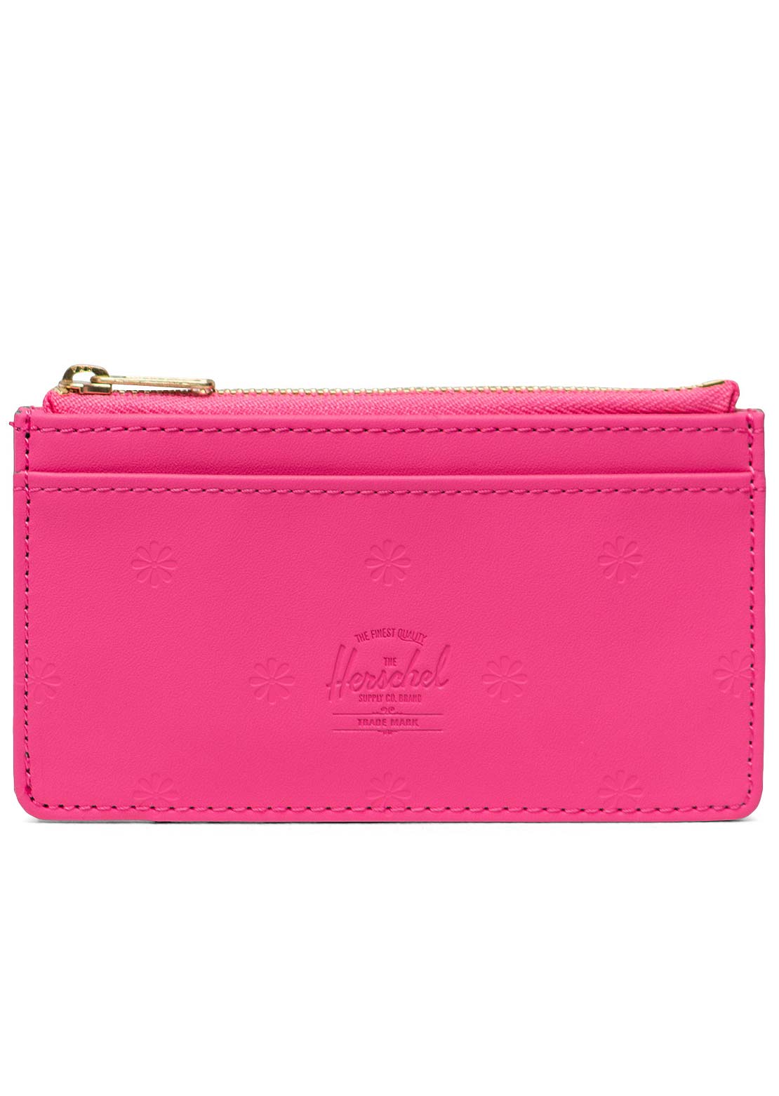 Herschel Unisex Oscar Large Cardholder Vegan Leather Wallet Rose Violet