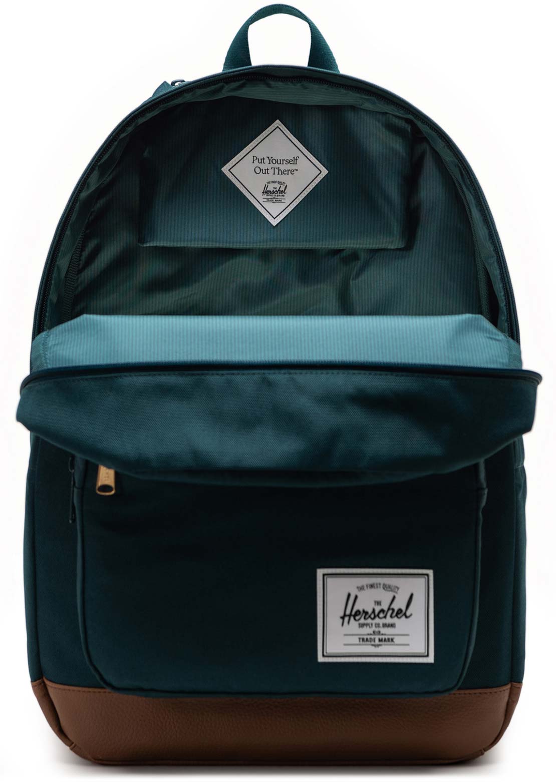 Herschel Unisex Pop Quiz Backpack Dark Sea/Tan
