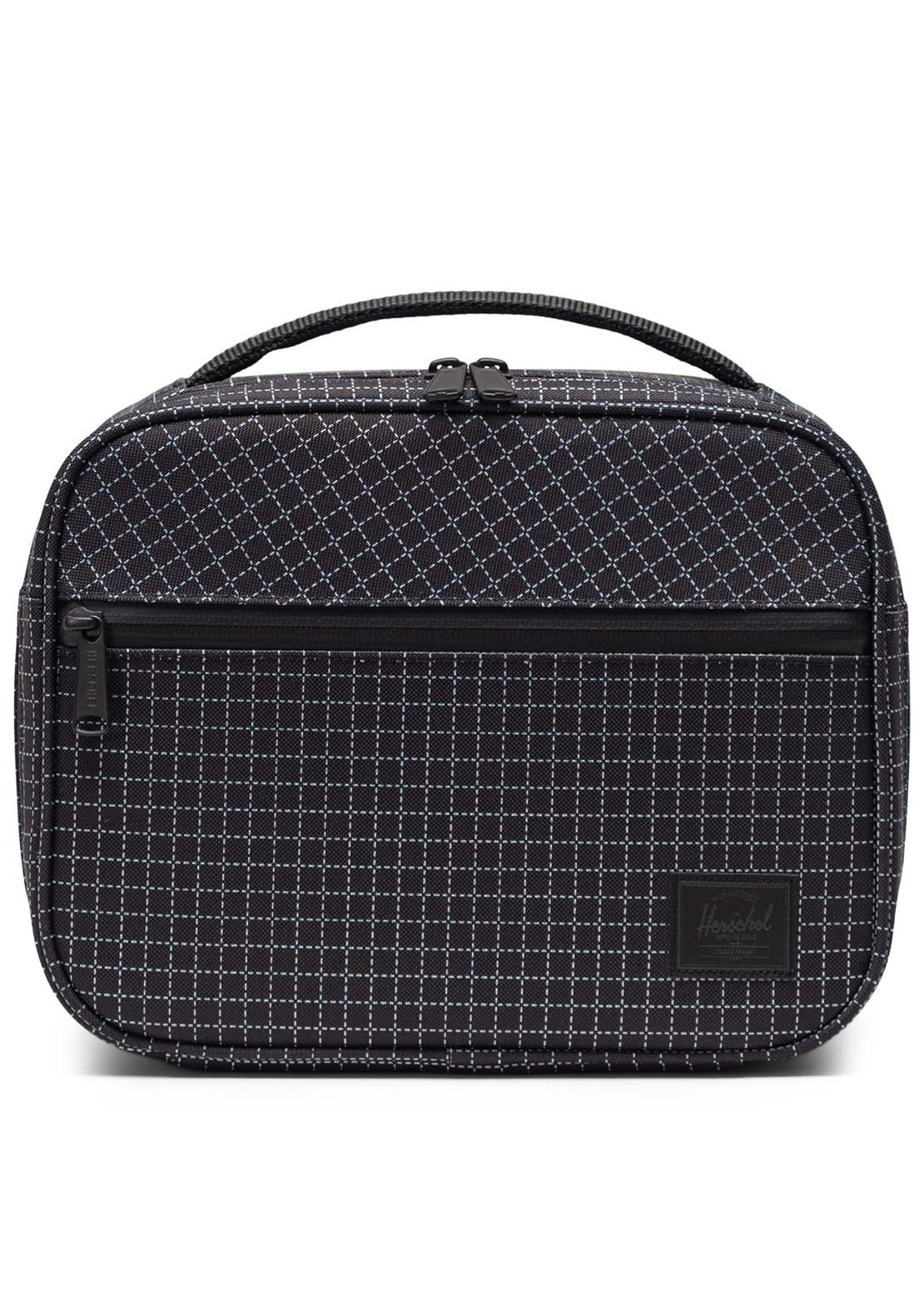 Herschel Unisex Pop Quiz Lunch Box Grid/Black