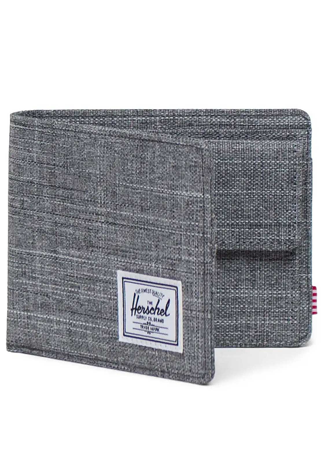 Herschel Unisex Roy Coin Wallet Raven Crosshatch