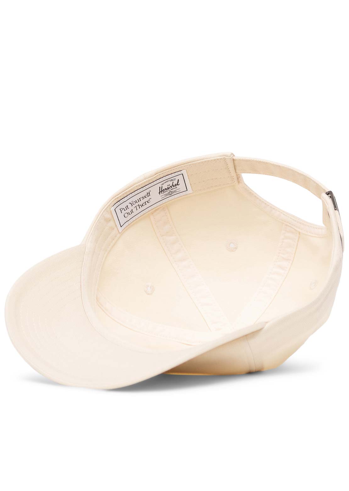 Herschel Unisex Sylas Vintage Cotton Cap Vintage White