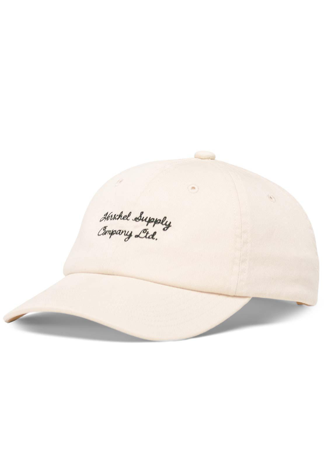 Herschel Unisex Sylas Vintage Cotton Cap Vintage White
