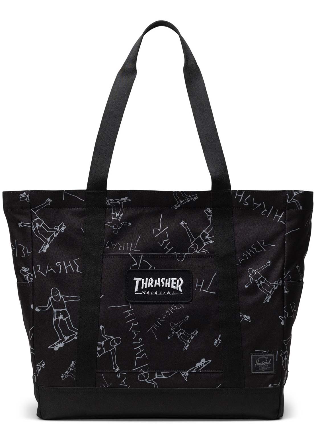 Herschel Unisex Thrasher Gonz Heritage Tote Bag Black