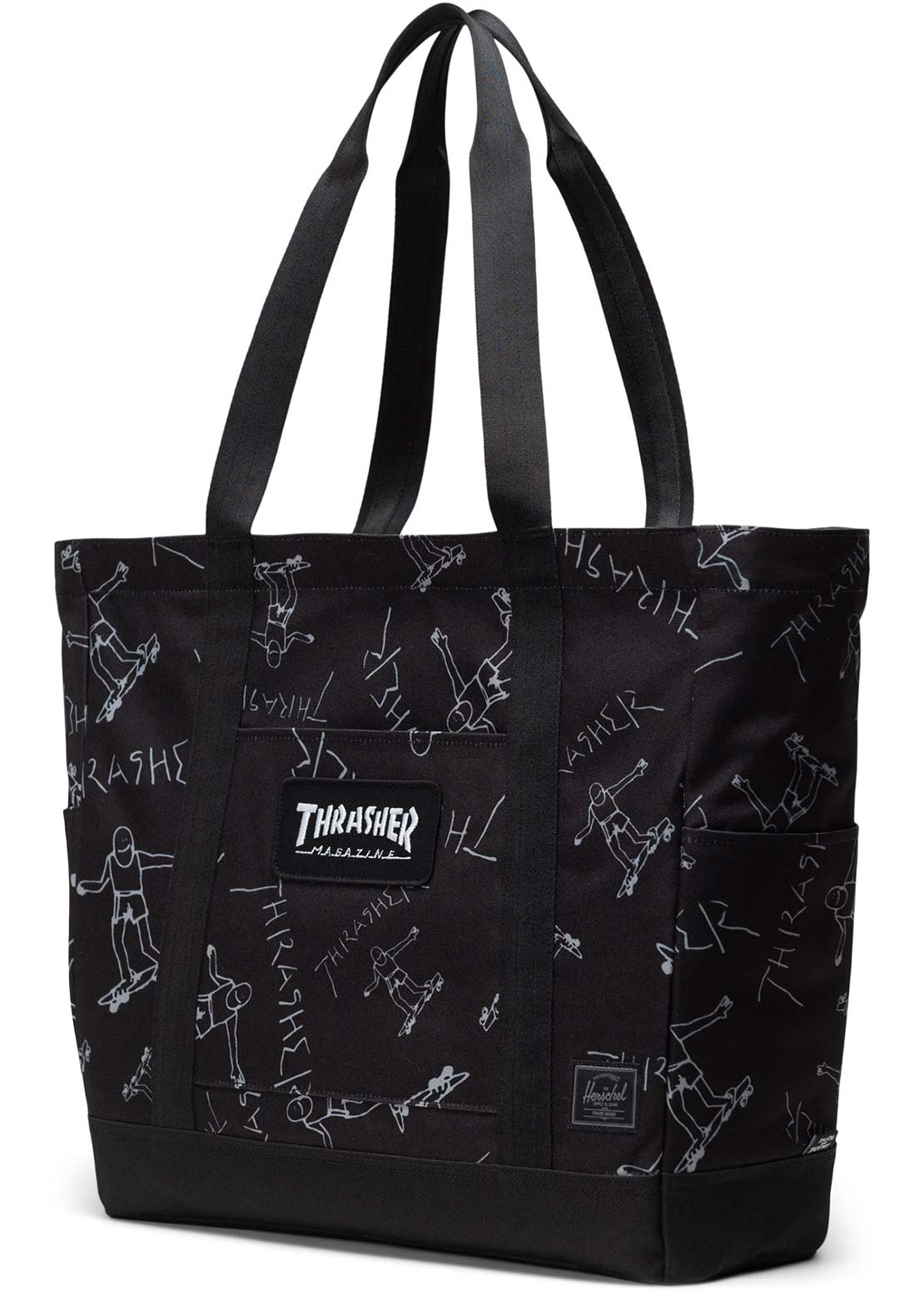 Herschel Unisex Thrasher Gonz Heritage Tote Bag Black