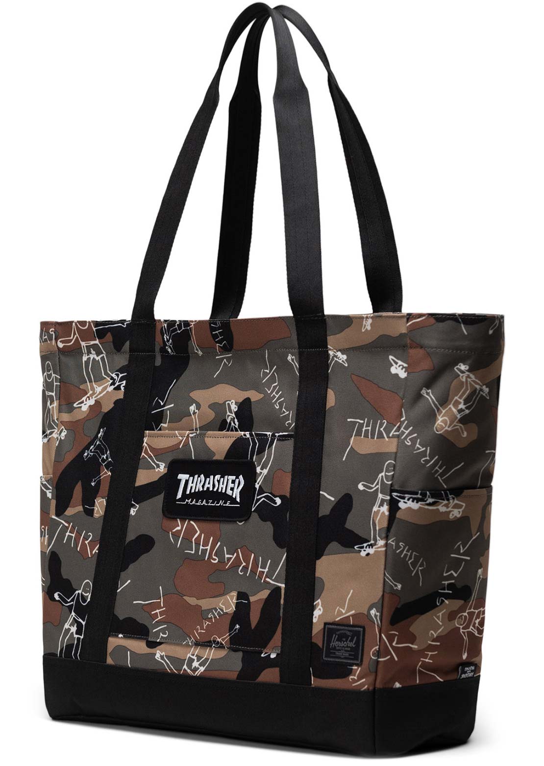 Herschel Unisex Thrasher Gonz Heritage Tote Bag Woodland Camo
