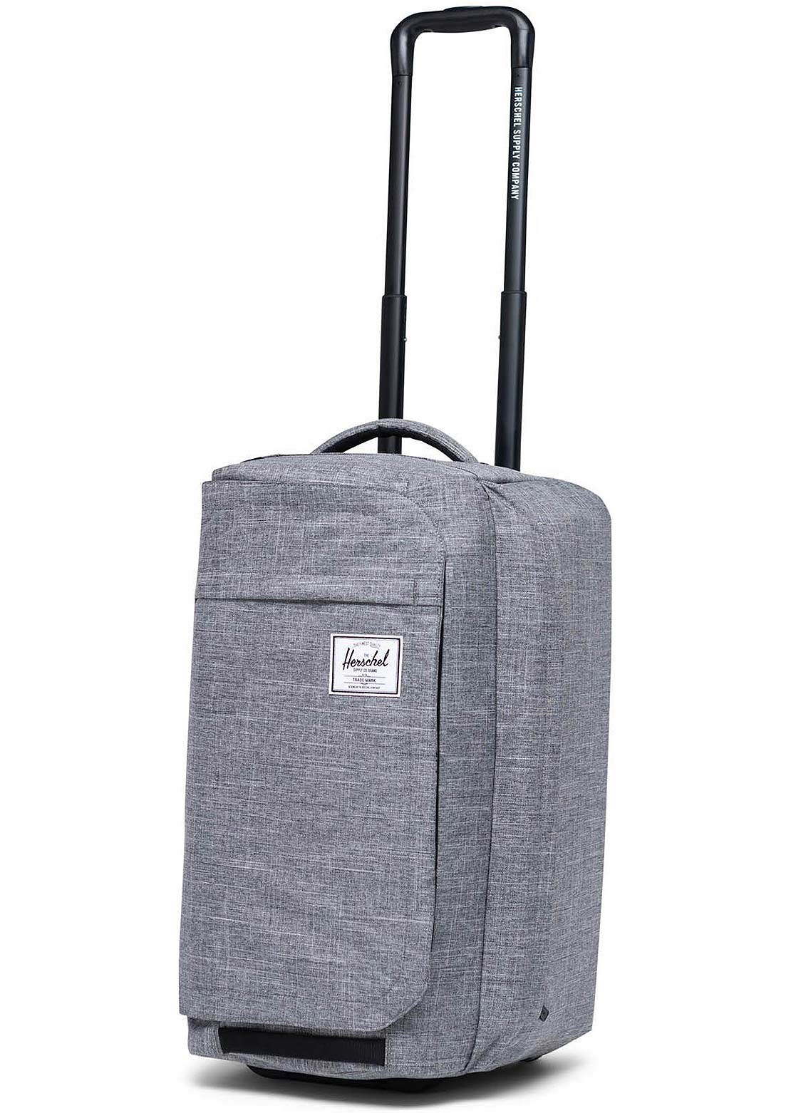 Herschel Wheelie Outfitter Luggage 50L Raven Crosshatch