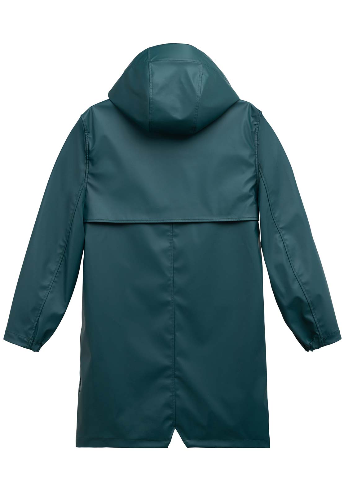 Herschel Women's Long Classic Rain Jacket Dark Sea