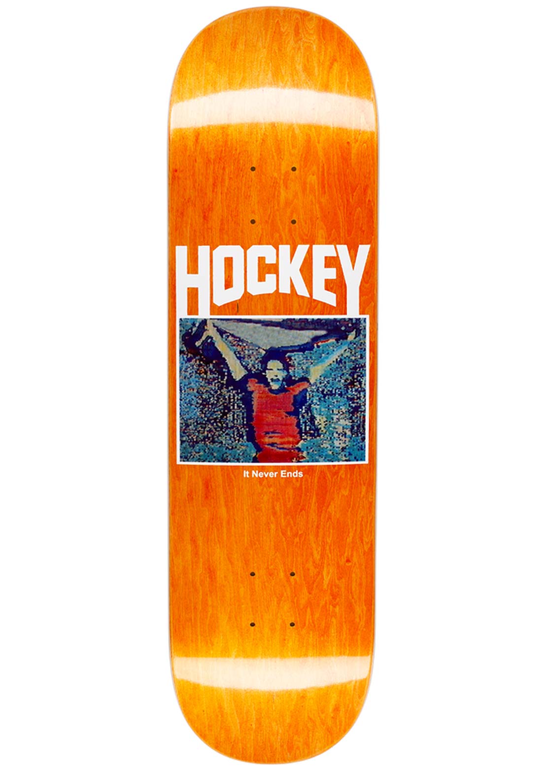Hockey Unisex John Fitzgerald It Never Ends Skateboard Deck