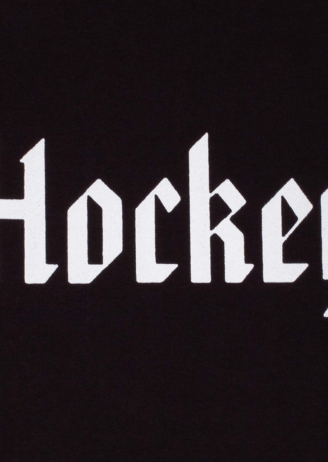 Hockey Unisex Stone T-Shirt Black
