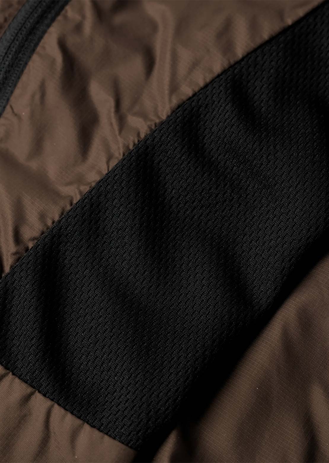 Hooké Men's Dome Windbreaker Jacket Dark Brown