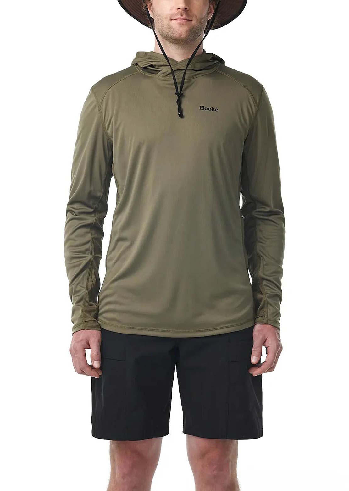 Hooké Men's Mirage Sun Button Up Shirt Safari