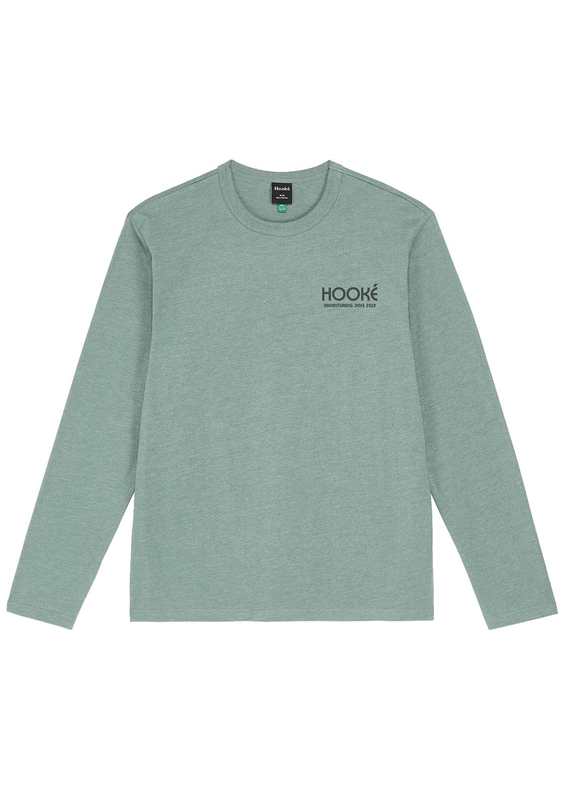 Hooké Men's Outdoor Essentials Long Sleeve Heather Slate