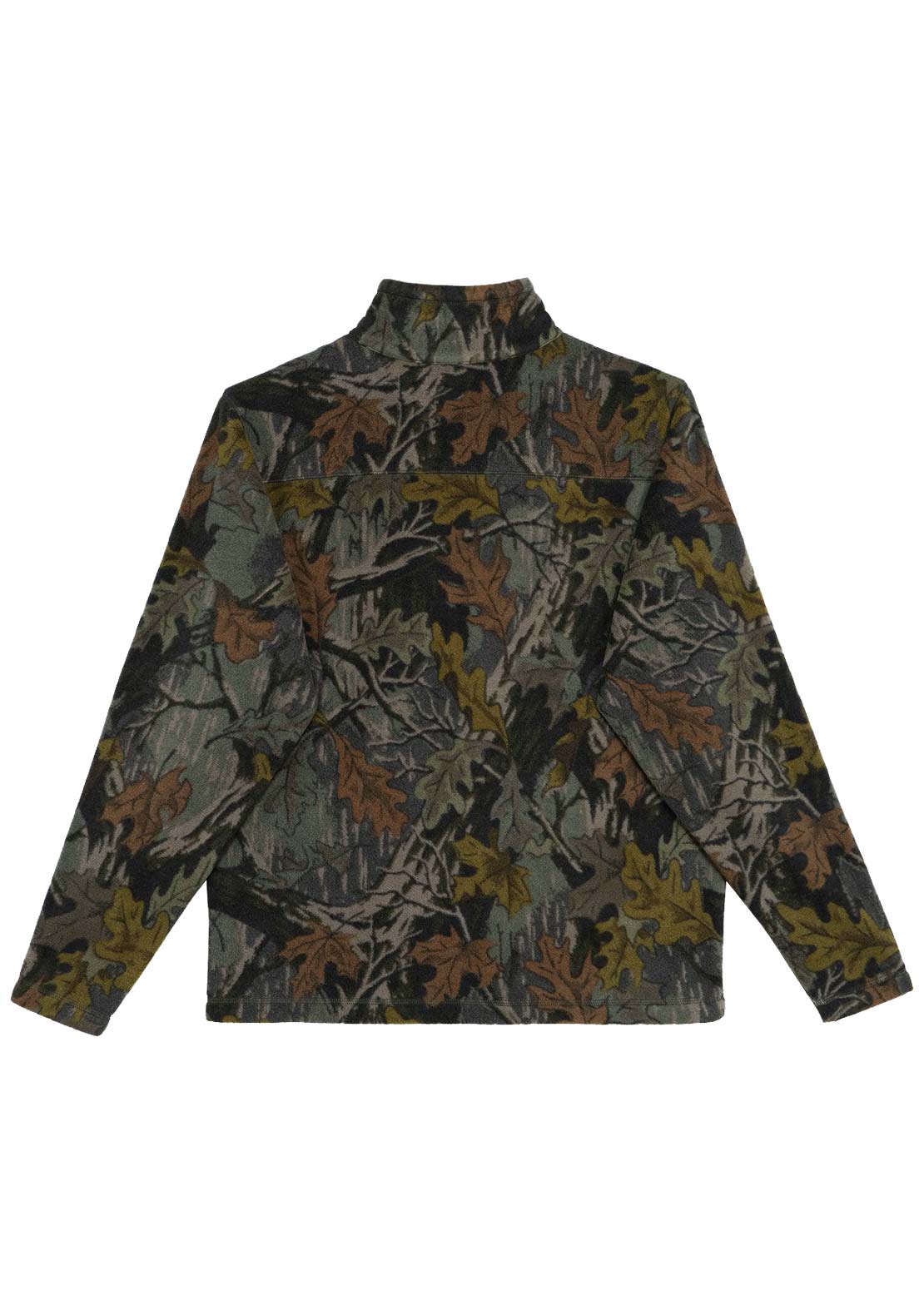 Hooké Men's Pullover Polar Fleece Forest Camo