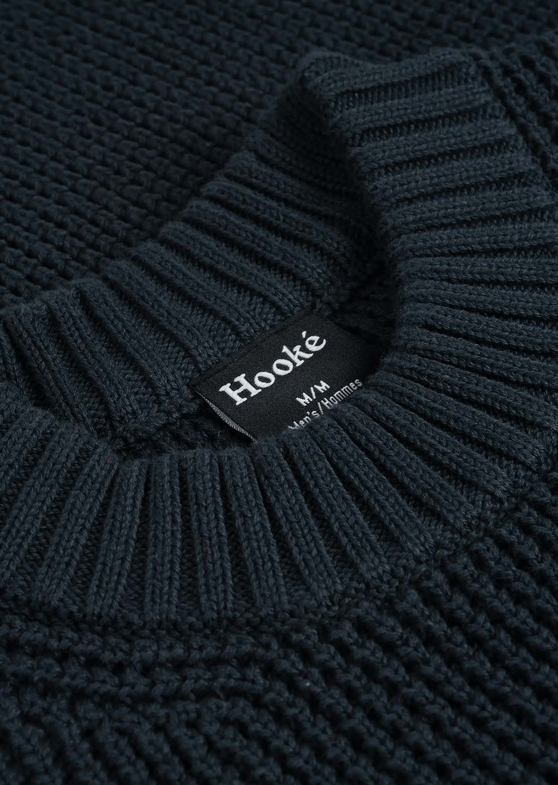 Hooké Men's Waffle Knit Sweater Navy