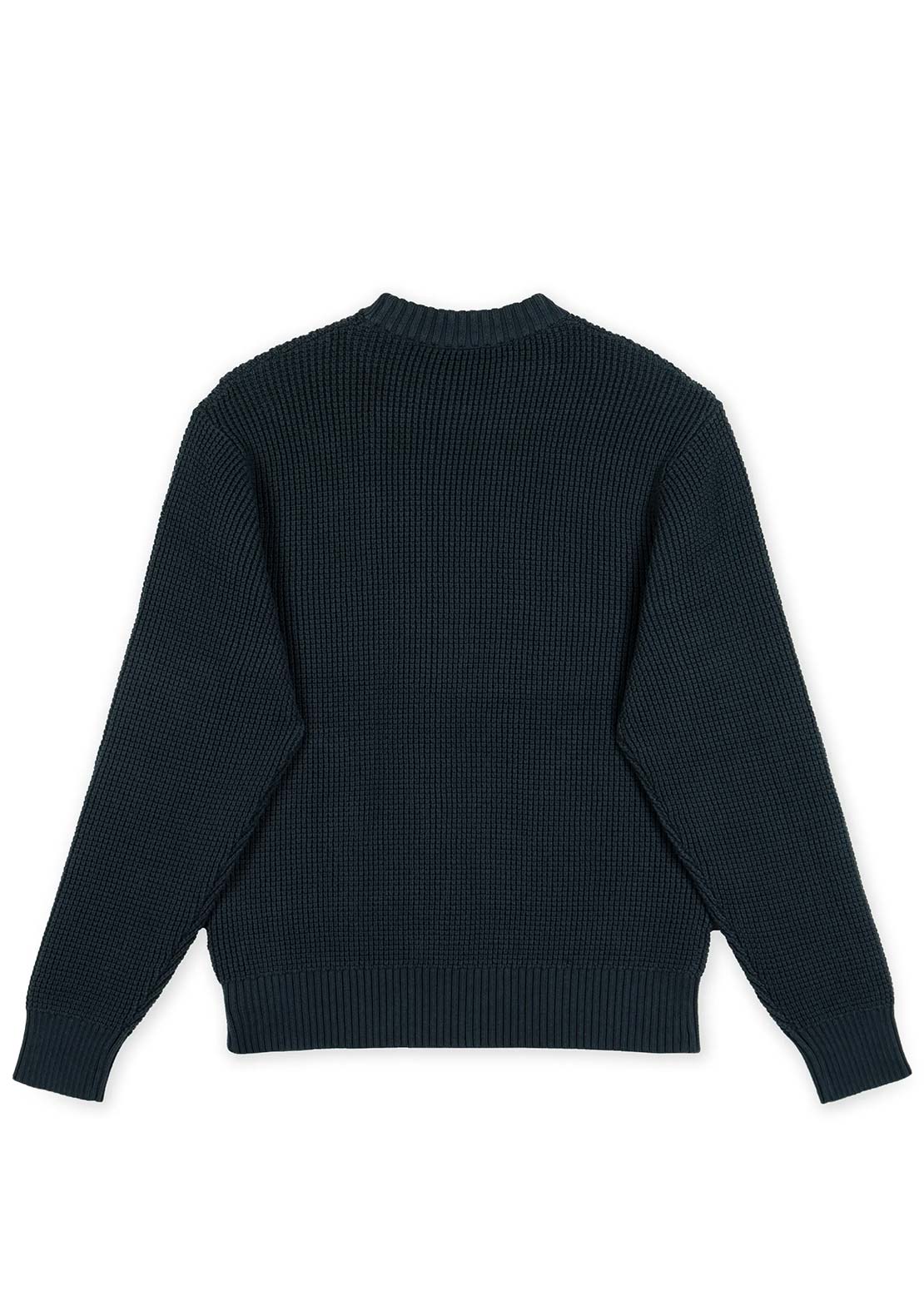 Hooké Men's Waffle Knit Sweater Navy
