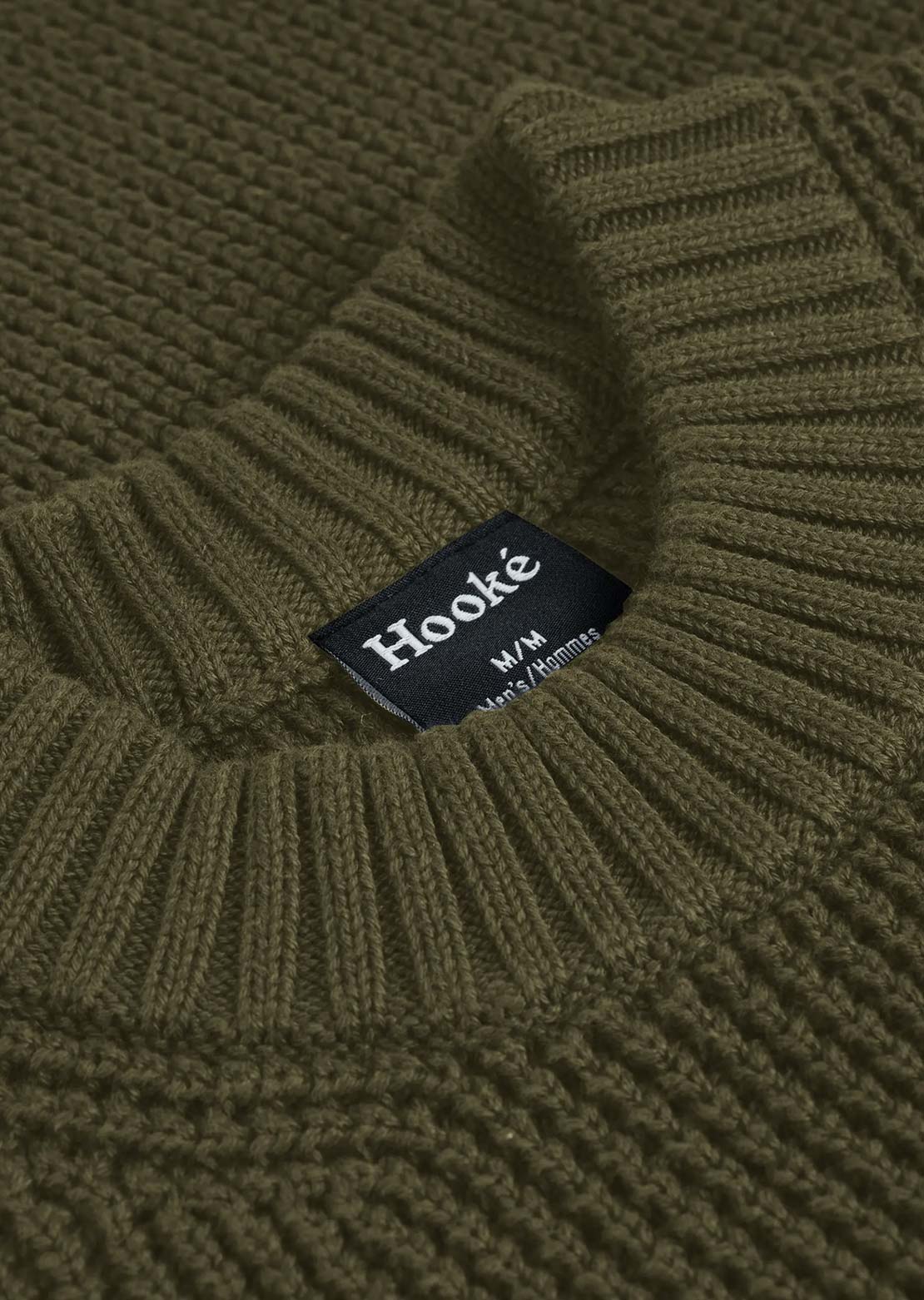 Hooké Hommes Waffle Knit Tricot
