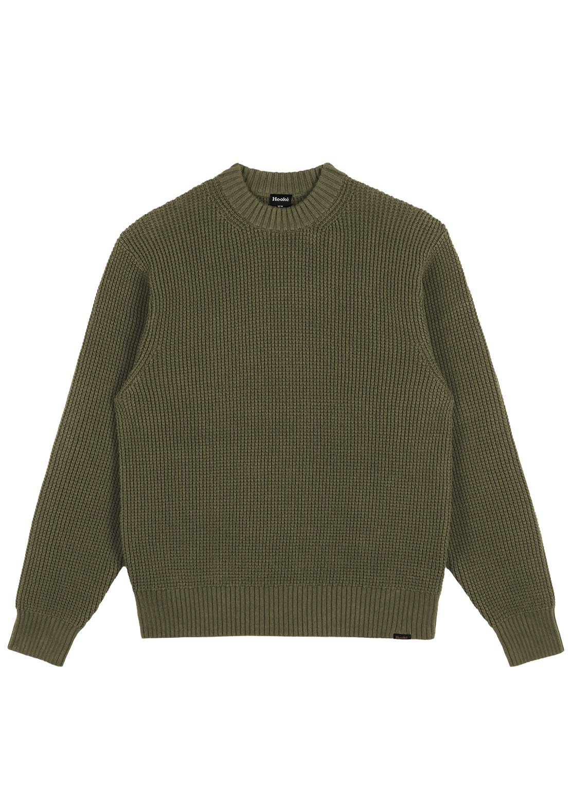 Hooké Men's Waffle Knit Sweater Elm