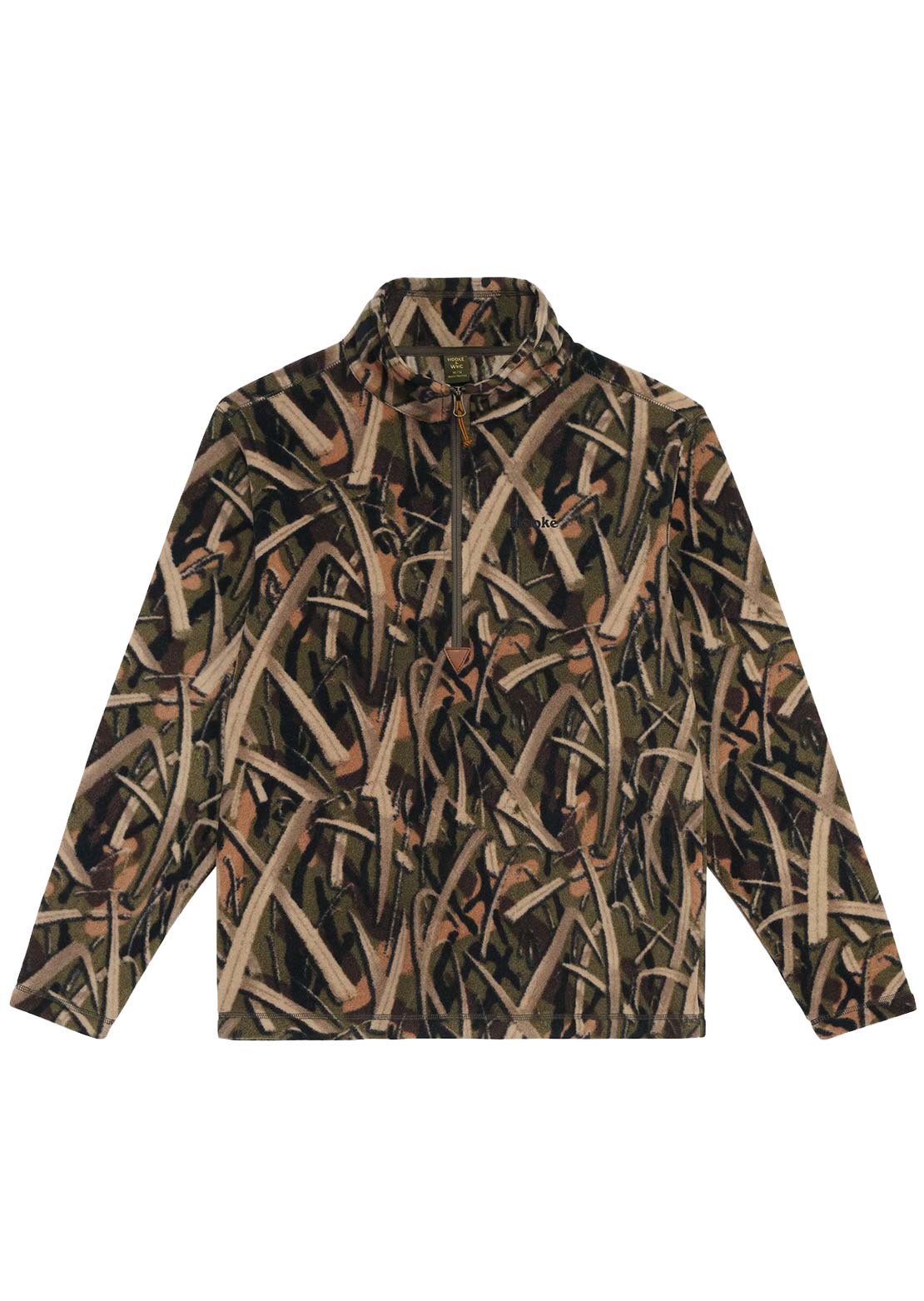 Hooké Men's WHC Marshland Pullover Polar Fleece Marshland Camo