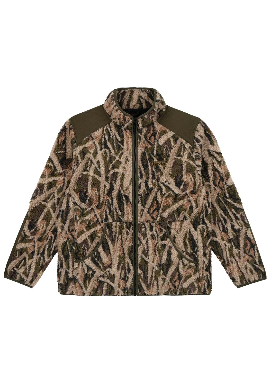 Hooké Men's WHC Marshland Pile Fleece Jacket Marshland Camo
