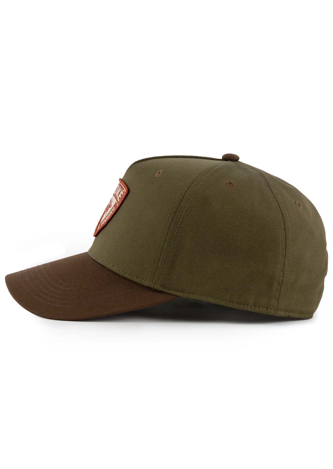 Hooké Unisex Canadian Moose Cap Dark Olive & Brown