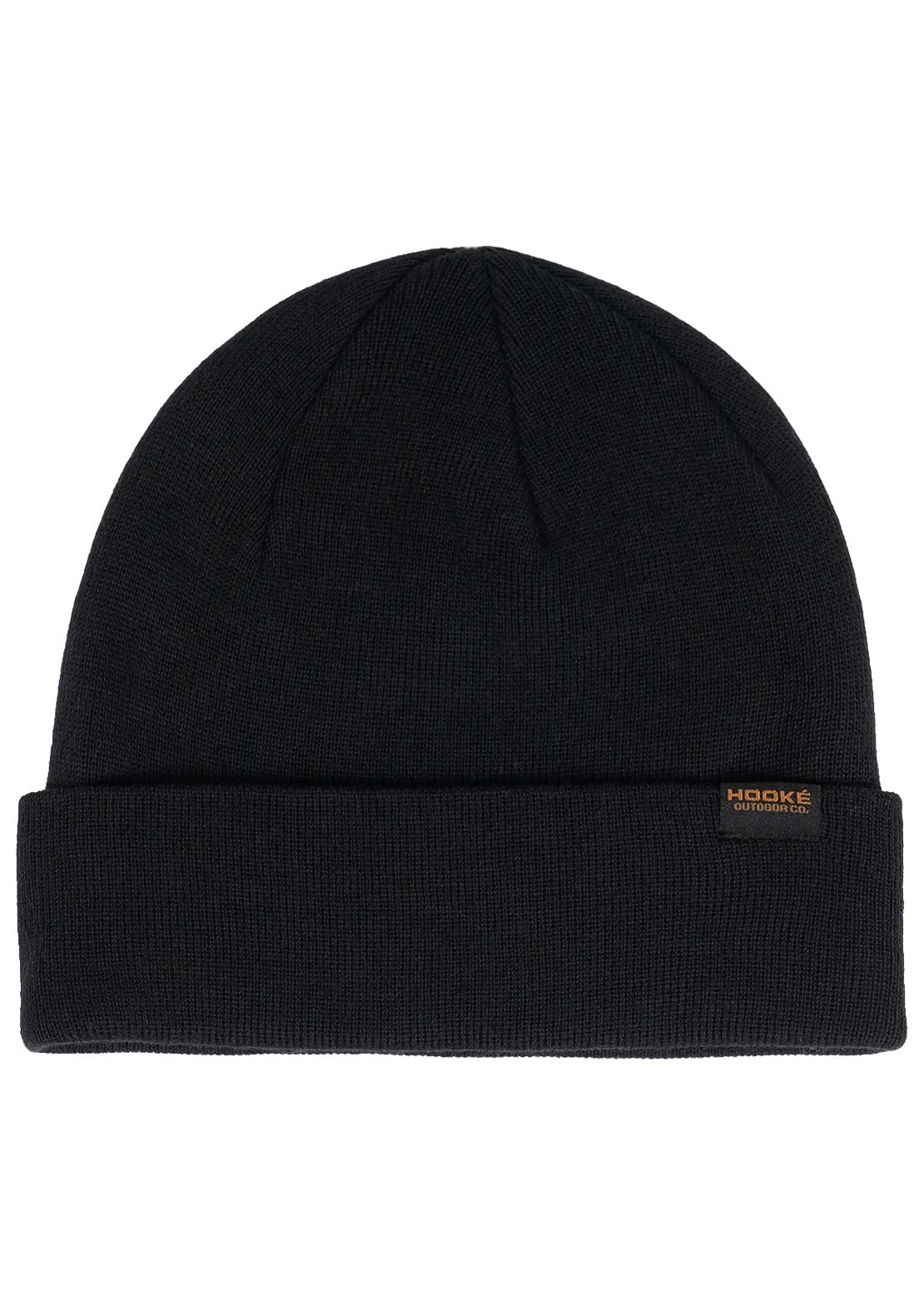 Hooké Unisex Outdoor Merino Beanie Black