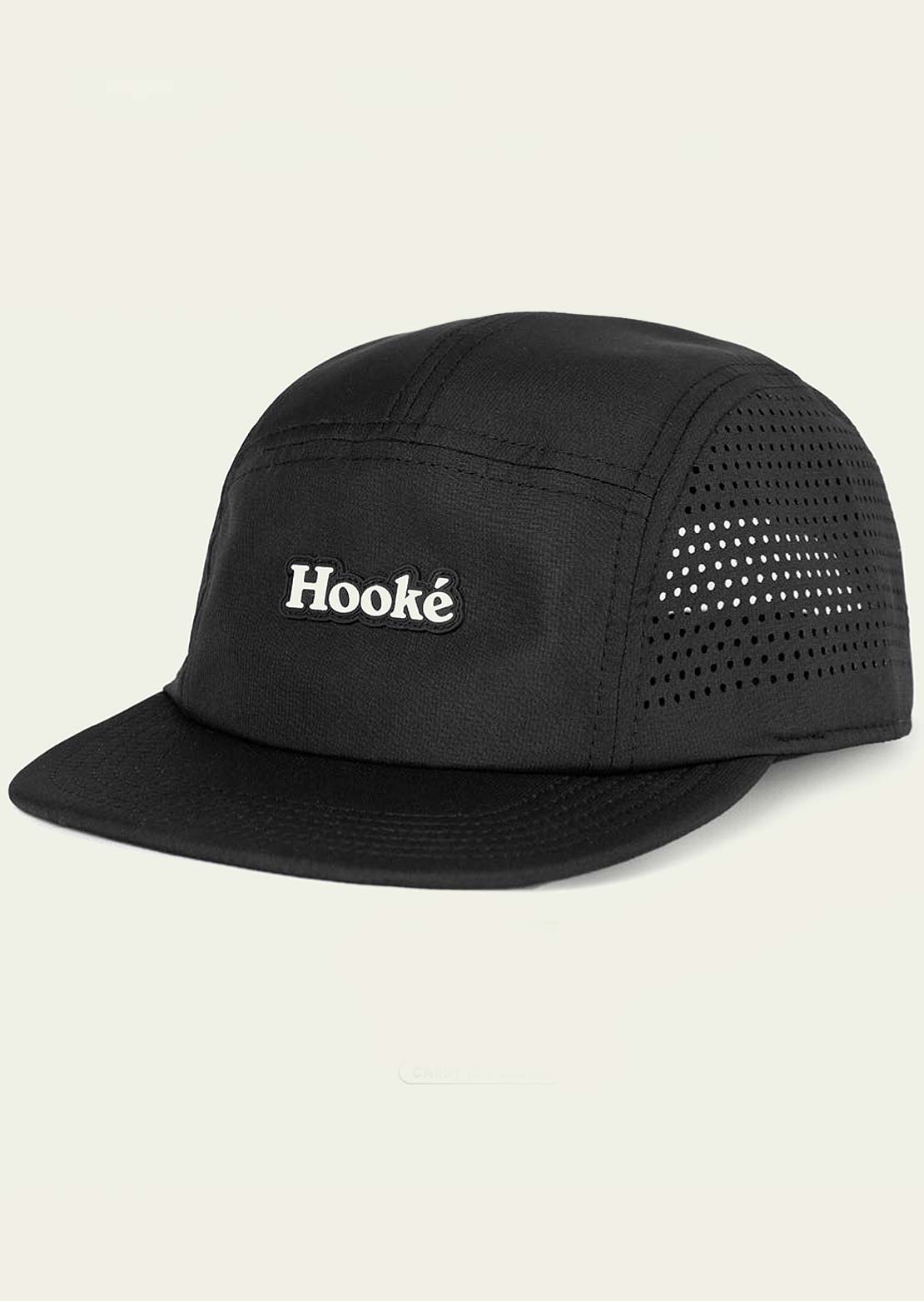 Hooké Unisex Signature Camper Cap Black