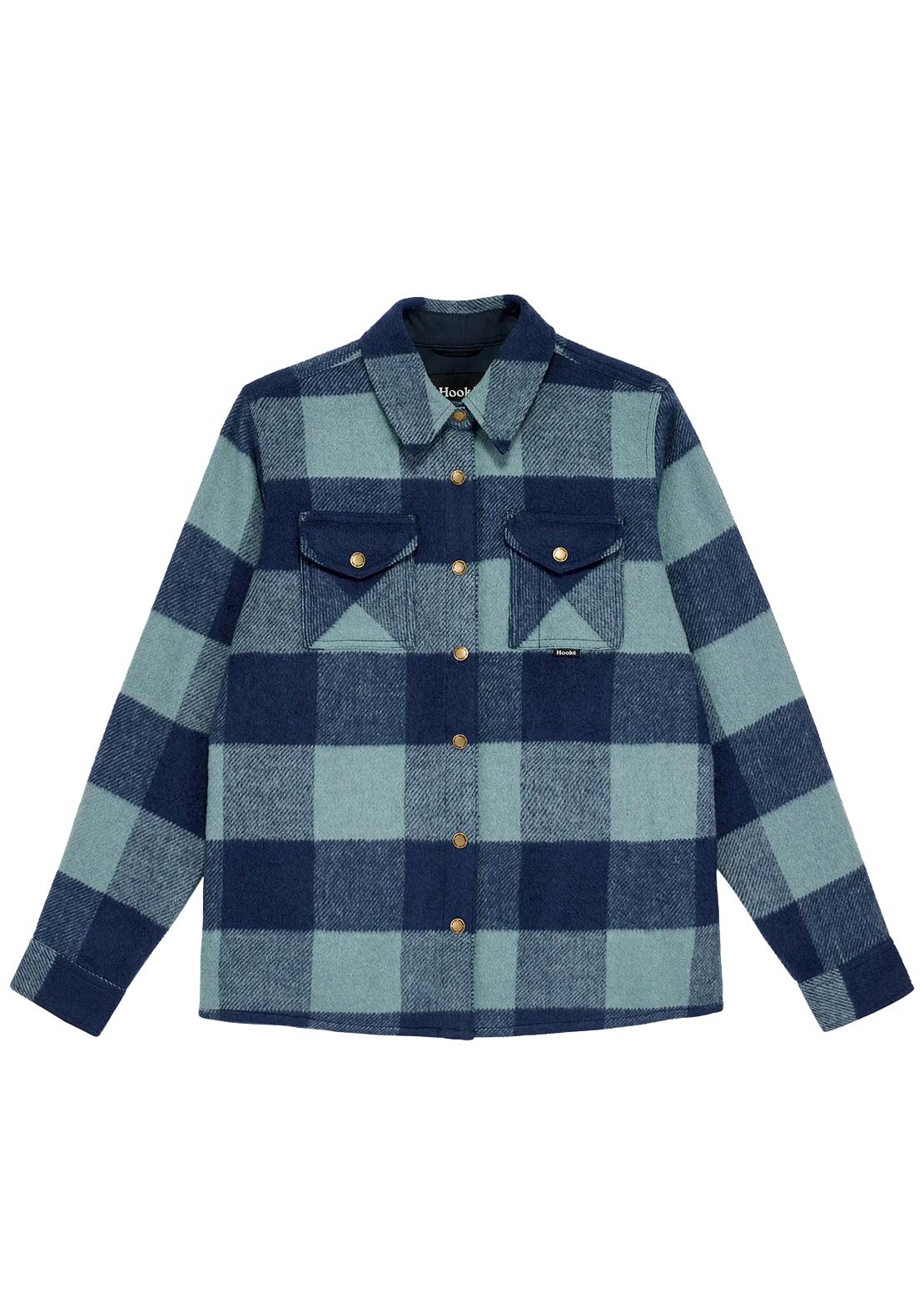 Hooké Women's Canadian Button Up Shirt Navy/Slate